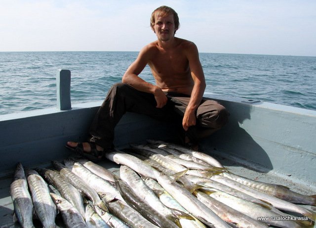 Таиланд. Паттайя. Морская рыбалка на крупную рыбу.